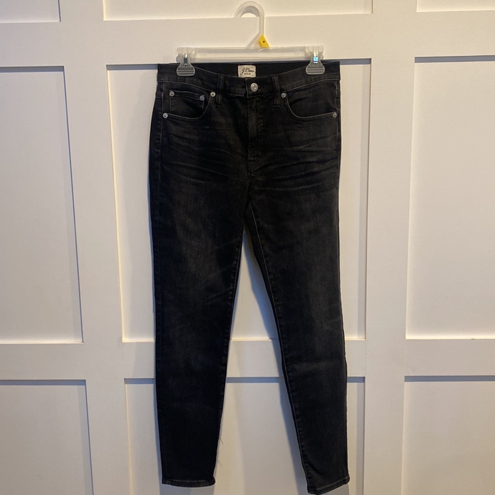 JCrew 9” HIGH RISE TOOTHPICK JEANS WOMENS 28